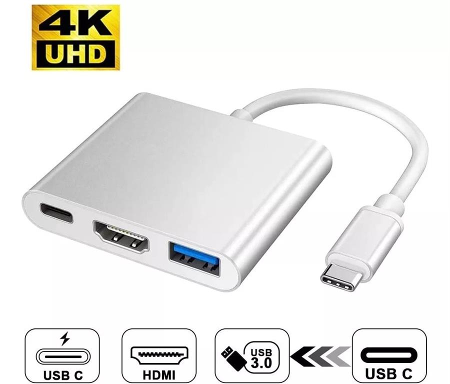 USB-C A USB 3.0/ HDMI 2.0/ USB-C